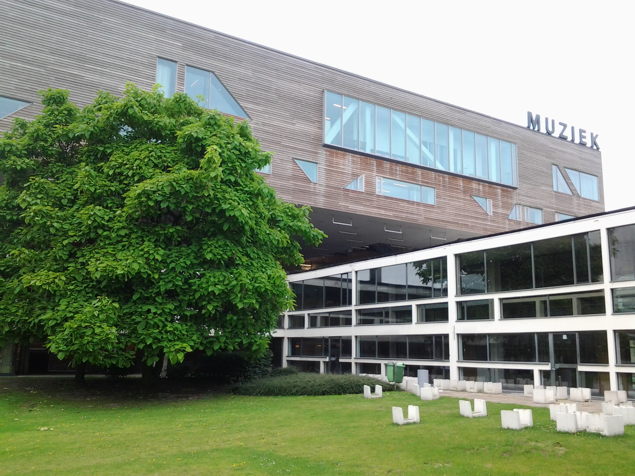 Antwerp Conservatoire and deSingel (new building including brand new reading room)