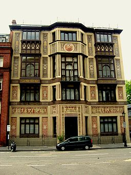 The London home of the Royal College of Organists just across the road from the Royal Albert Hall, 1903-1991