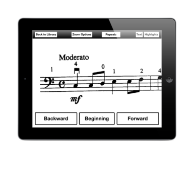 Music Zoom on iPad.